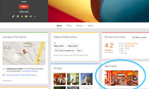 Google Plus Screenshot
